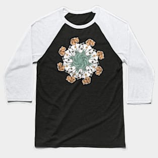 Buns N’ Bells Mandala Baseball T-Shirt